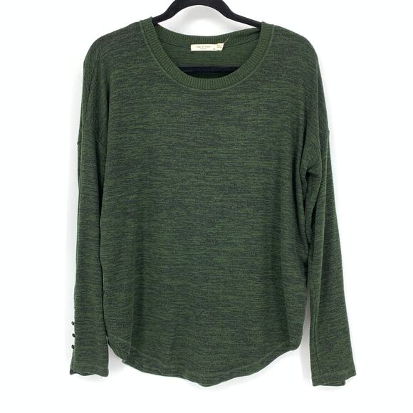 rag & bone Sweaters - Rag & Bone Sweater Women's Size Small Long Sleeve Rounded Hem Green